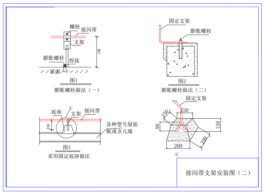 钧和电子分享接闪带的施工工艺